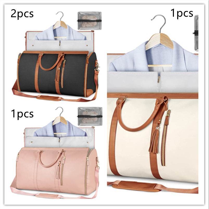 Versatile Large Capacity Waterproof Travel Duffle & Folding Suit Handbag for Women - EMPRIZE 360