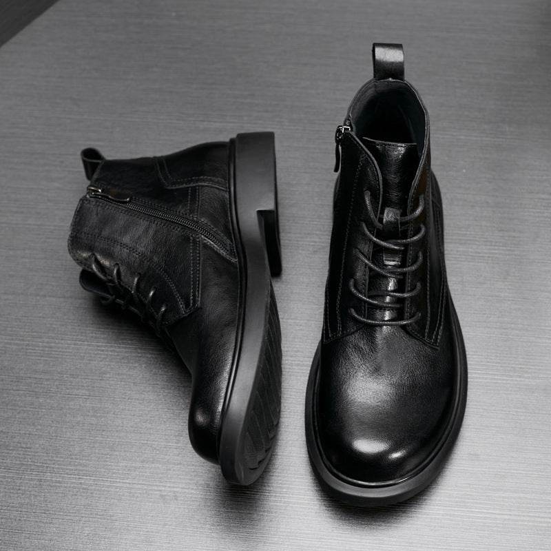 Genuine Leather Fashion Martin Boots For Men - Emprize360