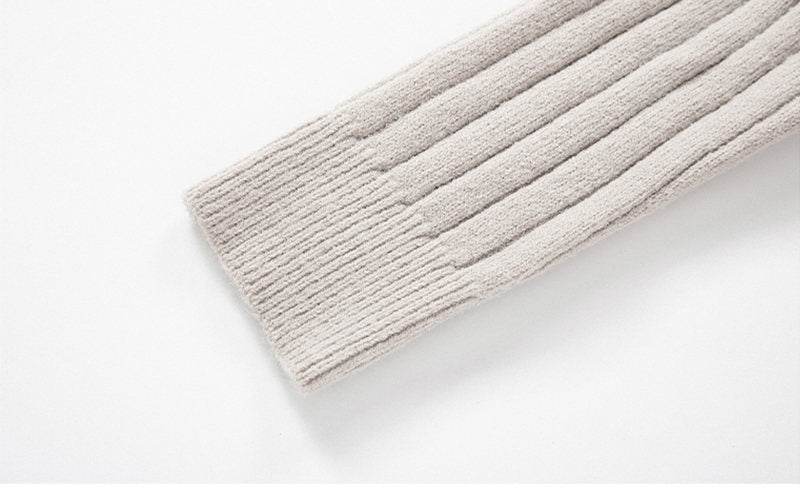 Men's Long-sleeved Half-turtleneck Zip-up Sweater - Emprize360