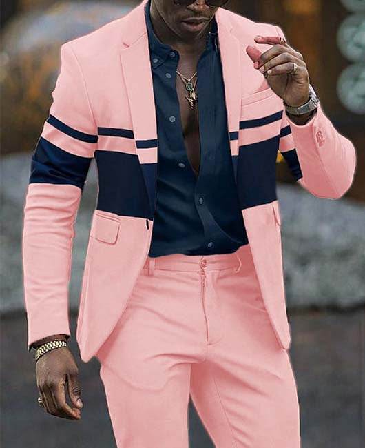 Men's Perfect Striped Casual Suit Jacket - Emprize360