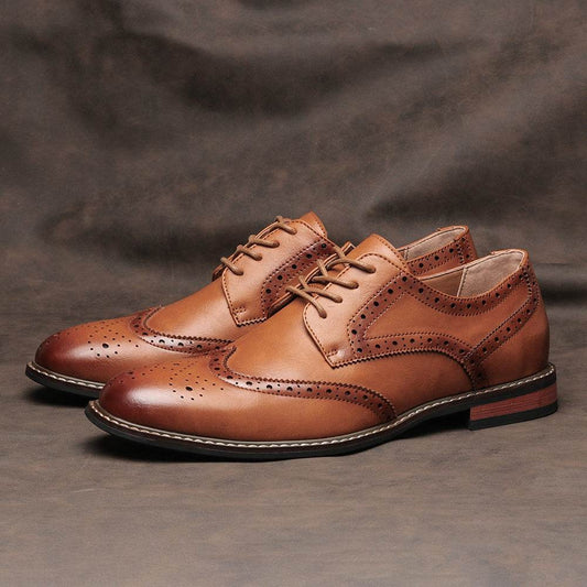 Classic Brogue Business Shoes Men - Emprize360