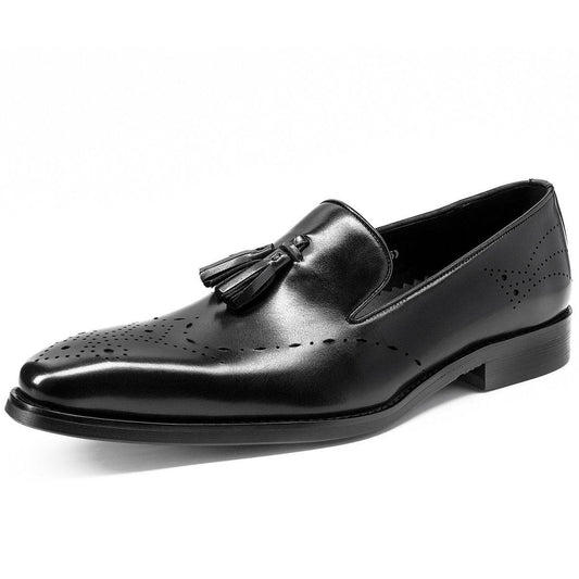 Fringed Cowhide British Business Shoes Men - Emprize360
