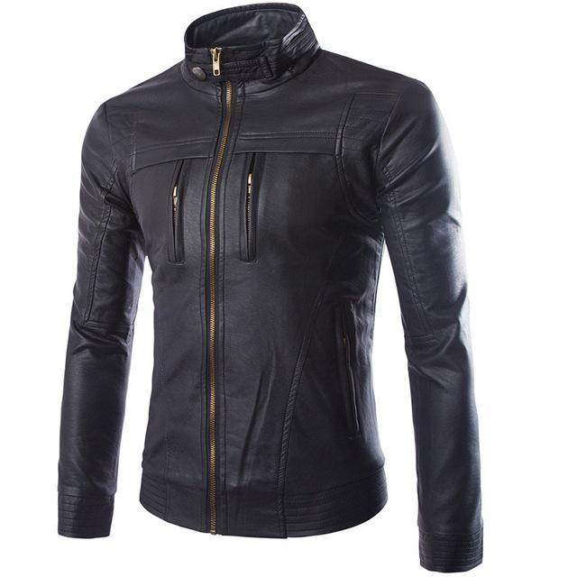 Striven Men's Premium Leather Jacket – Timeless Style and Comfort - Emprize360