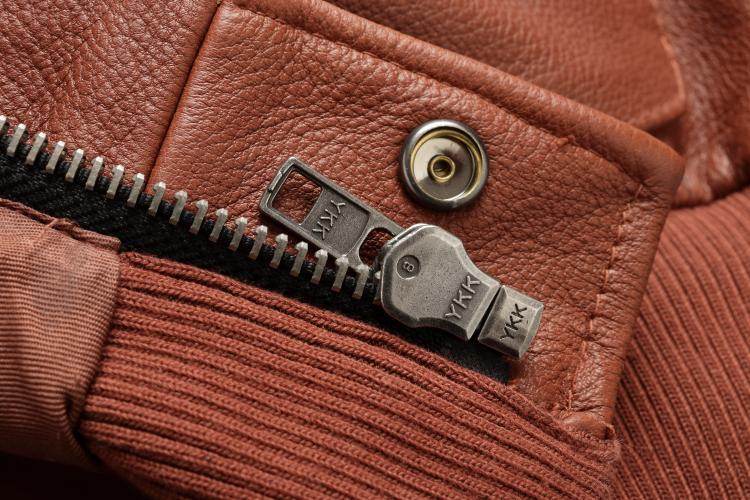 Genuine Leather Men's Casual Youth Short Slim-fit Leather Jacket - Emprize360