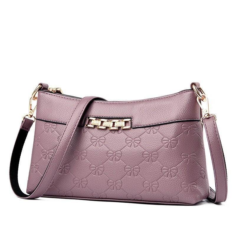 Cross-Border Fashion Handbags New Middle-Aged Mother Messenger Small Square Bag Handbag Single Shoulder Bag Lady Handbag - Emprize360