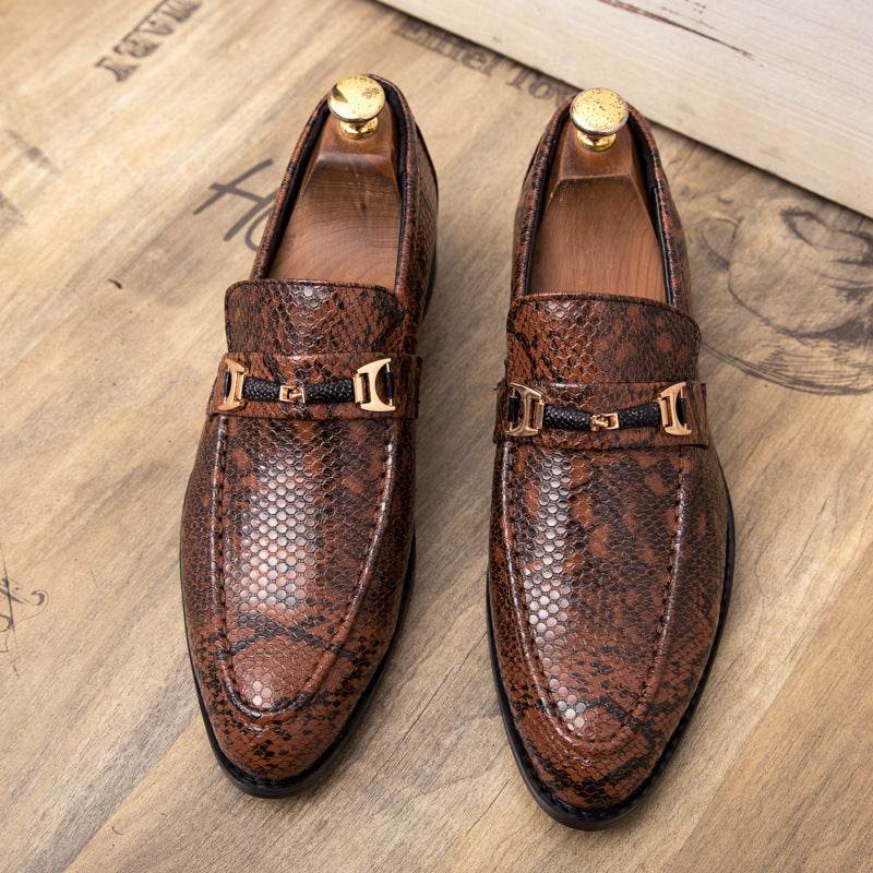 Men'S Shoes Red Hair Stylist Leather Shoes Men Wedding Shoes - Emprize360