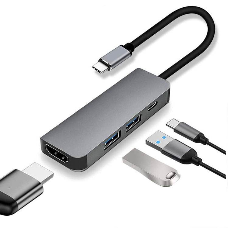 Hub USB HUB Splitter One For Four USB C To HDMI Docking Station - Emprize360