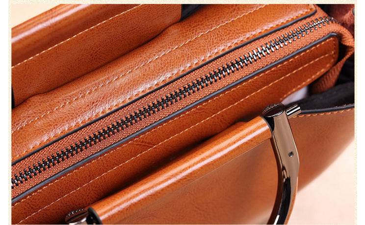 Women's Versatile Genuine Leather Multifunctional Tote Bag - Emprize360
