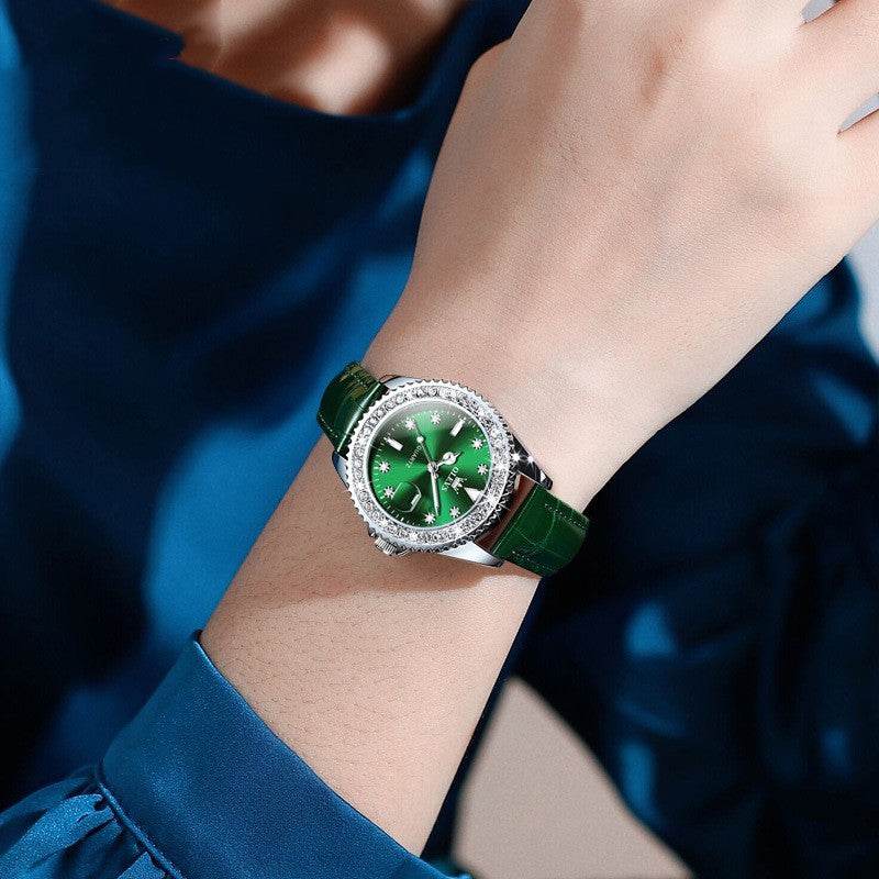 Diamond Quartz Women's Stainless Steel Watch - Emprize360