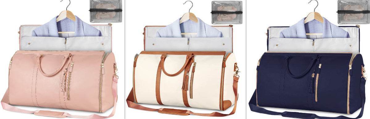 Versatile Large Capacity Waterproof Travel Duffle & Folding Suit Handbag for Women - Emprize360