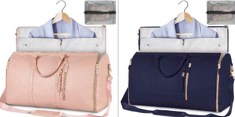 Versatile Large Capacity Waterproof Travel Duffle & Folding Suit Handbag for Women - Emprize360
