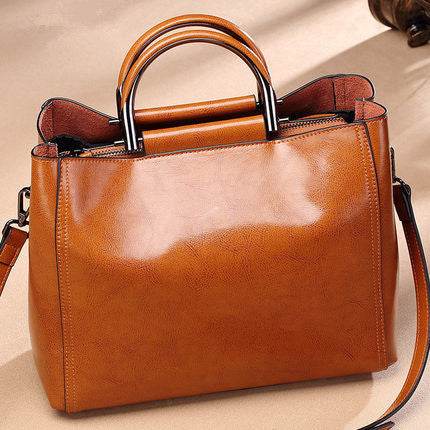 Women's Versatile Genuine Leather Multifunctional Tote Bag - Emprize360