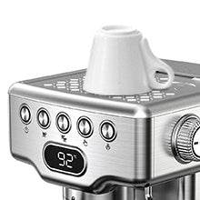 Geek Chef 20-Bar Espresso Machine with Milk Frother – Stainless Steel Home Espresso Maker for Latte, Cappuccino & Macchiato, 1.8L Water Tank - Emprize360