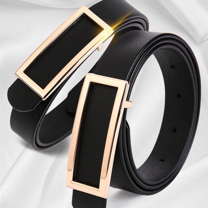 Classic Retro Cowhide Leather Belt for Women - Emprize360