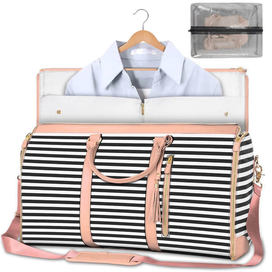 Versatile Large Capacity Waterproof Travel Duffle & Folding Suit Handbag for Women - Emprize360