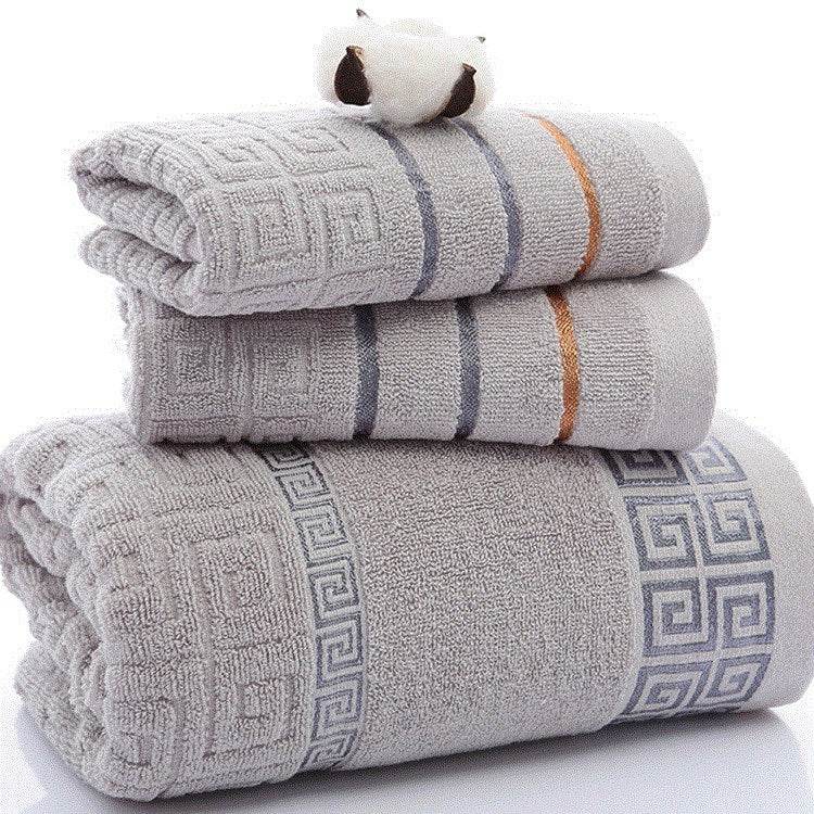 Cozy 3-Piece Cotton Towel Set – Soft, Absorbent, and Perfect for Everyday Comfort - Emprize360