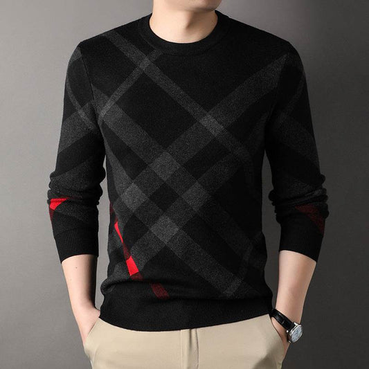 Autumn Sweater Men's Casual Loose Print - Emprize360