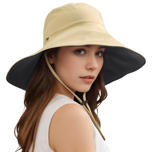 Wide Brim Reversible Sun Hat | Unisex Cooling Bucket Hat - Emprize360