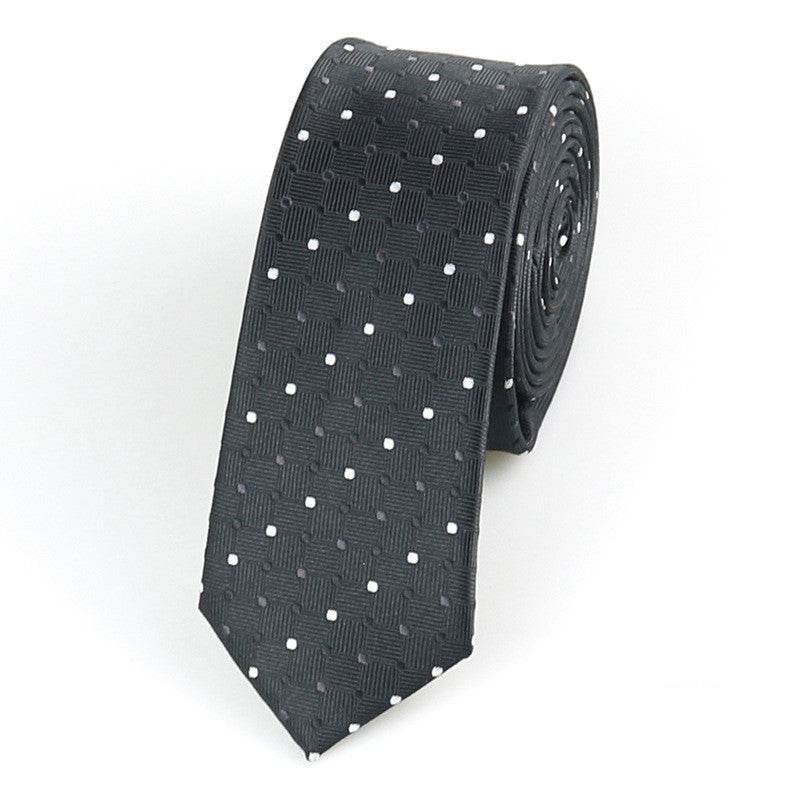 5cm Glossy Striped & Dot Men’s Tie - Emprize360