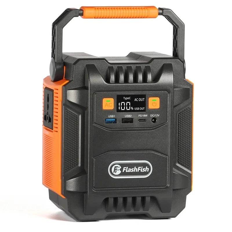 Flashfish 200W Portable Power Station 172Wh 230V Solar Generator 110V 48000mAh Power Supply Emergency Energy For Outdoor Camping - Emprize360