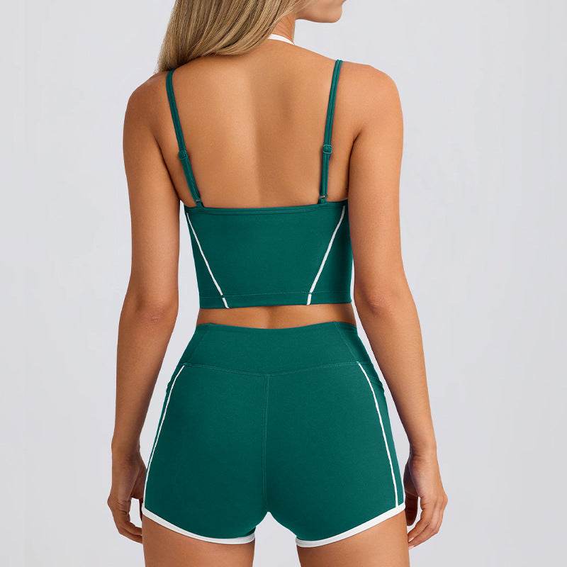 Women Sports Bra and Shorts Activewear Set for Fitness and Training - Emprize360