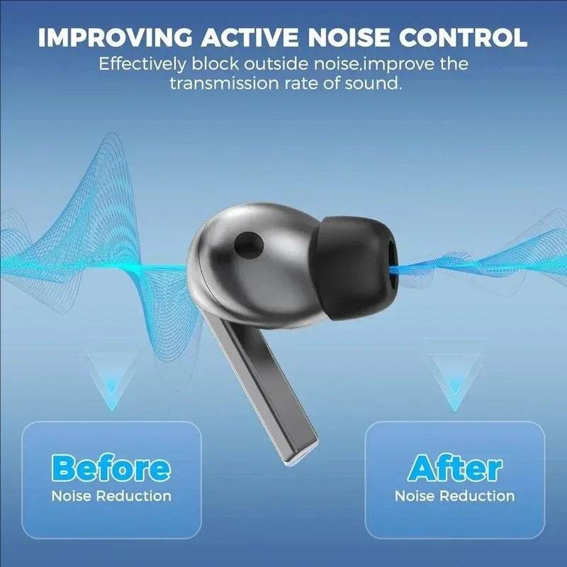 Memory Sponge Eartips for Samsung Galaxy Buds3 Pro Tip Earbuds in Ear Bluetooth Headset Replacement Earplug for Galaxy Buds3 Pro - Emprize360