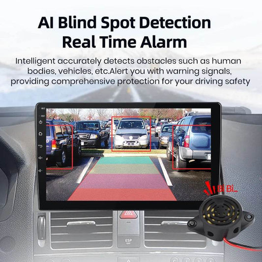 Junsun AHD 1080P Waterproof Rearview Camera with 145° Wide-Angle & Radar Alarm - Emprize360