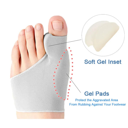 Feet Bone Thumb Adjuster Correction Pedicure Sock Straightener