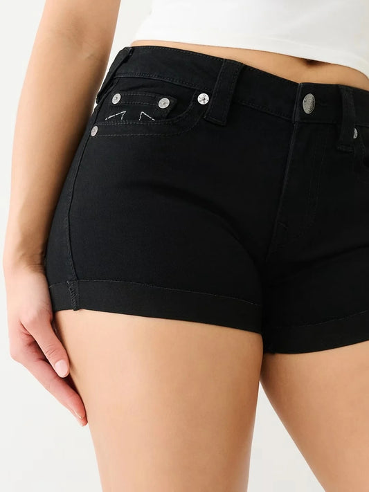 True Religion High Waisted Denim Short for Women