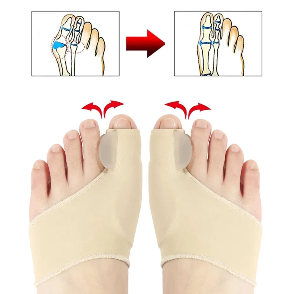 Feet Bone Thumb Adjuster Correction Pedicure Sock Straightener