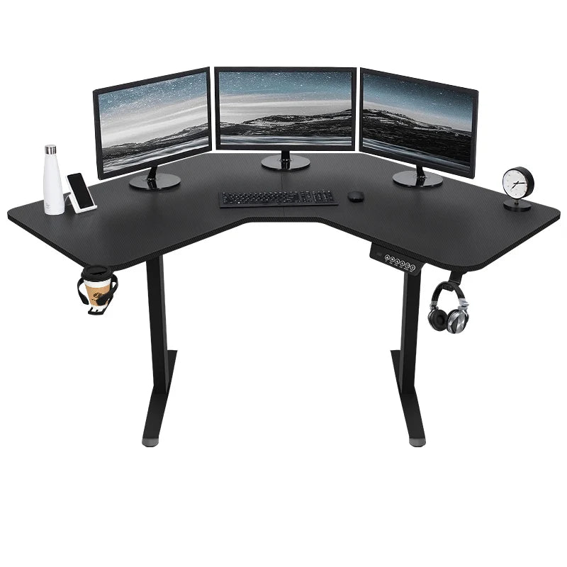 Electronic adjustable Desk L Shaped Electric Standing Desk