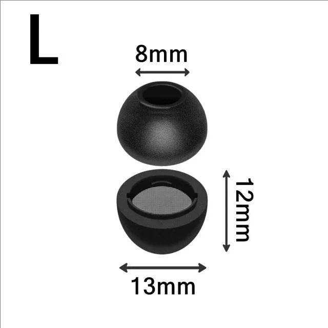 Memory Sponge Eartips for Samsung Galaxy Buds3 Pro Tip Earbuds in Ear Bluetooth Headset Replacement Earplug for Galaxy Buds3 Pro - Emprize360