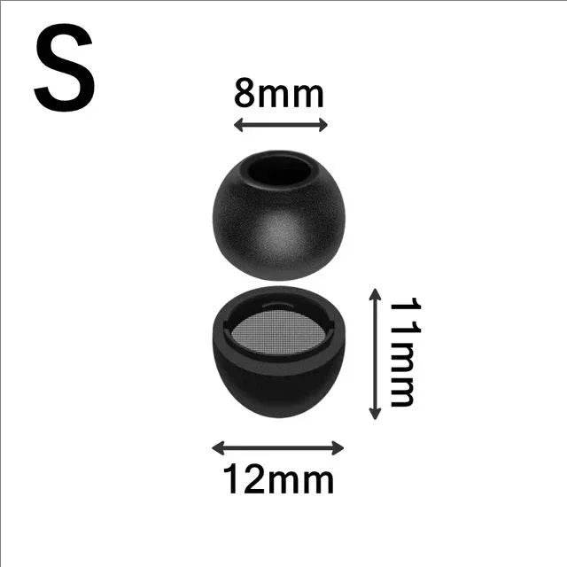 Memory Sponge Eartips for Samsung Galaxy Buds3 Pro Tip Earbuds in Ear Bluetooth Headset Replacement Earplug for Galaxy Buds3 Pro - Emprize360