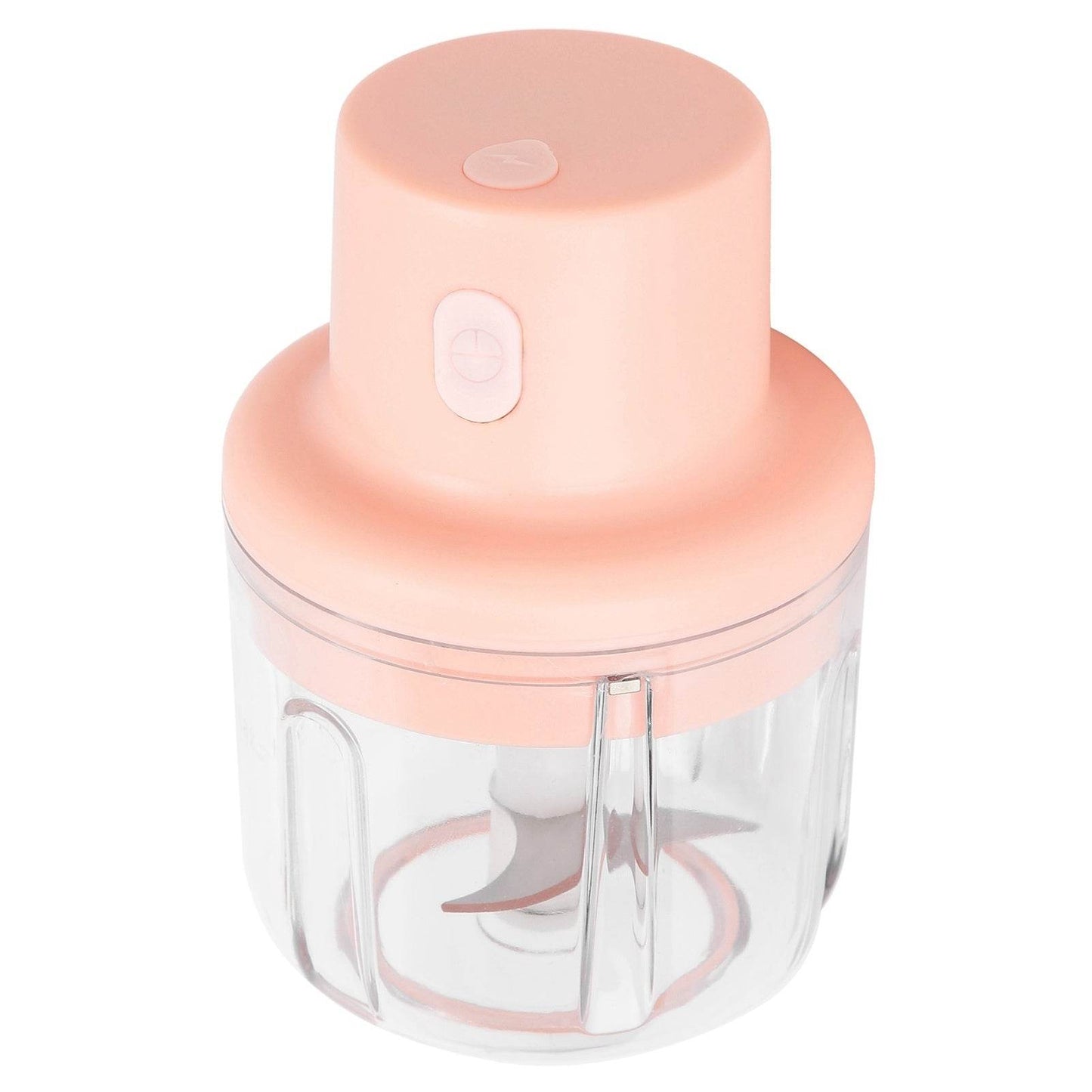 250ml Pink Electric Meat Grinder & Food Chopper – Mini USB Charging Kitchen Shredder - Emprize360
