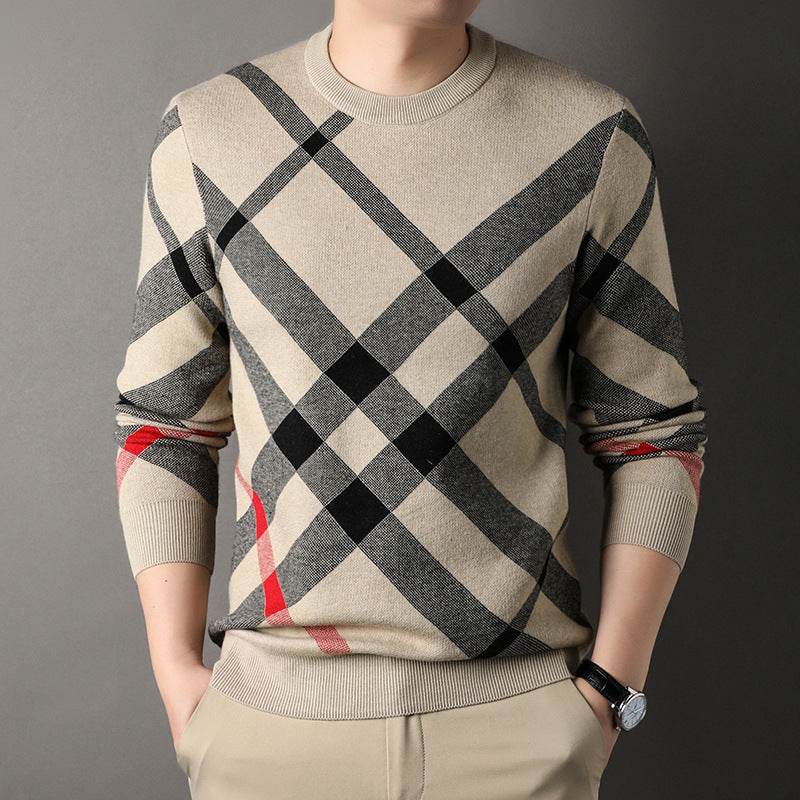 Autumn Sweater Men's Casual Loose Print - Emprize360