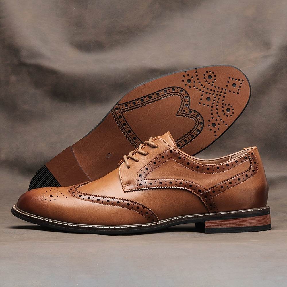 Classic Brogue Business Shoes Men - Emprize360