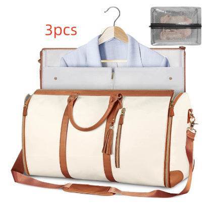 Versatile Large Capacity Waterproof Travel Duffle & Folding Suit Handbag for Women - Emprize360