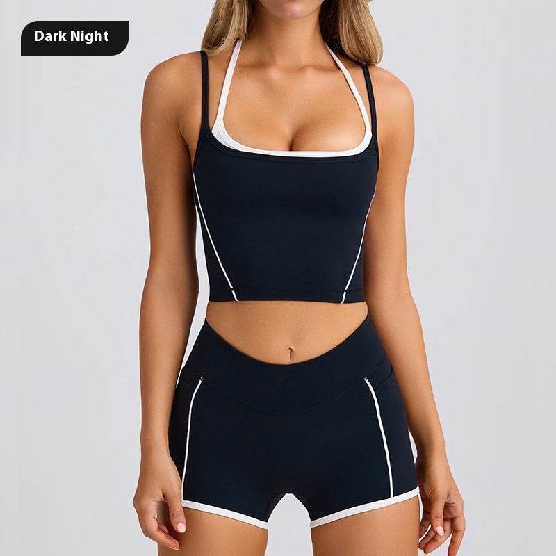 Women Sports Bra and Shorts Activewear Set for Fitness and Training - Emprize360