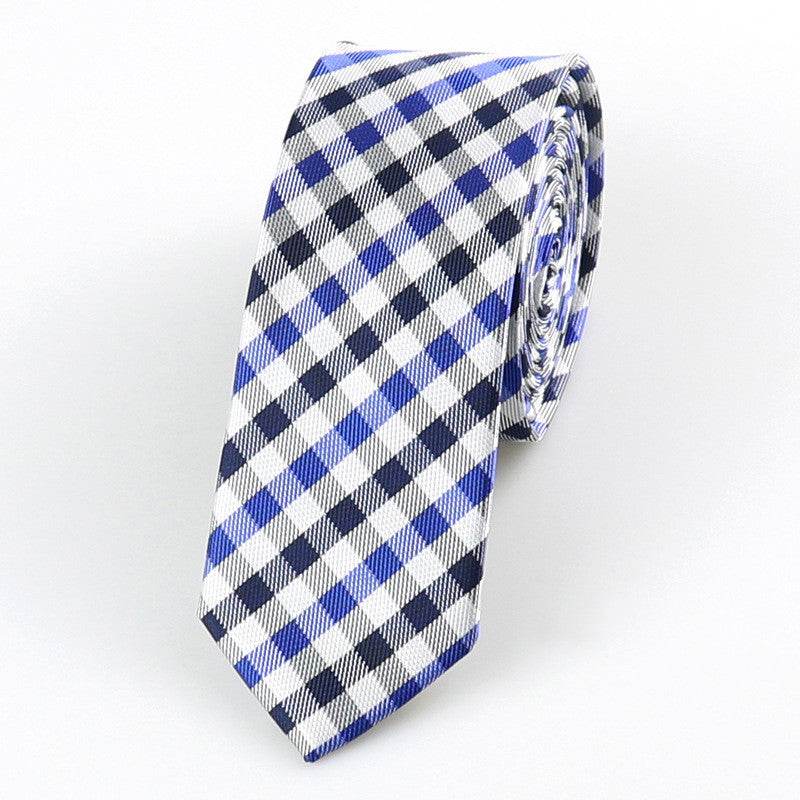 5cm Glossy Striped & Dot Men’s Tie - Emprize360