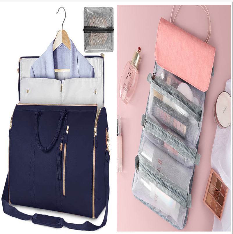 Versatile Large Capacity Waterproof Travel Duffle & Folding Suit Handbag for Women - EMPRIZE 360