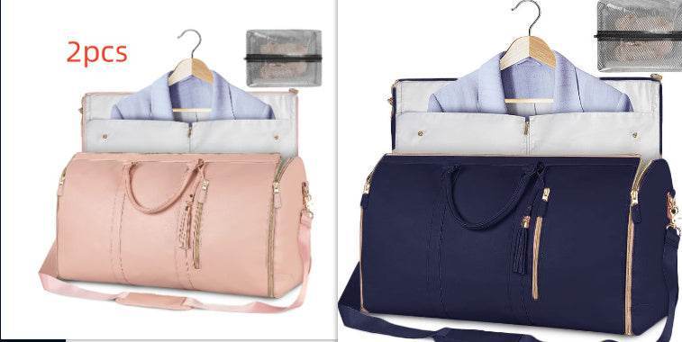 Versatile Large Capacity Waterproof Travel Duffle & Folding Suit Handbag for Women - Emprize360