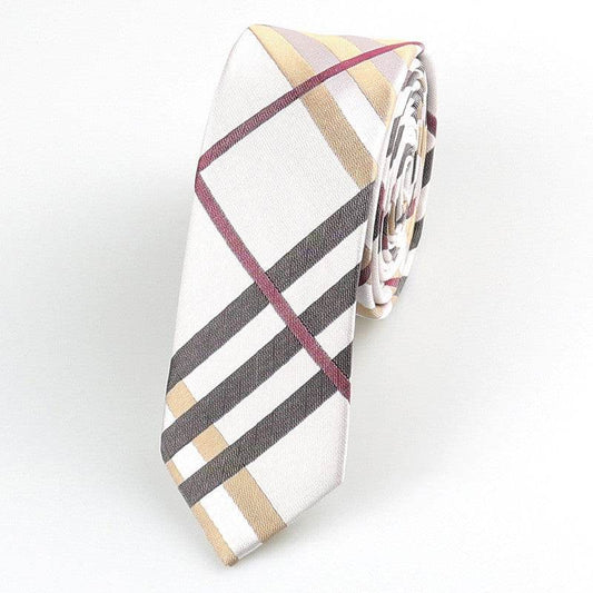 5cm Glossy Striped & Dot Men’s Tie - Emprize360