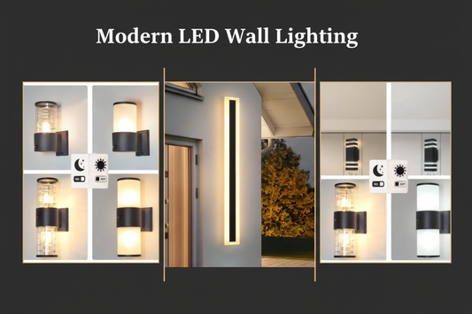 Light Up Your Space: The Modern LED Wall Sconce with E27 Replaceable Bulb — Indoor & Outdoor Guide - Emprize360