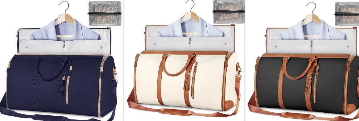 Versatile Large Capacity Waterproof Travel Duffle & Folding Suit Handbag for Women - Emprize360