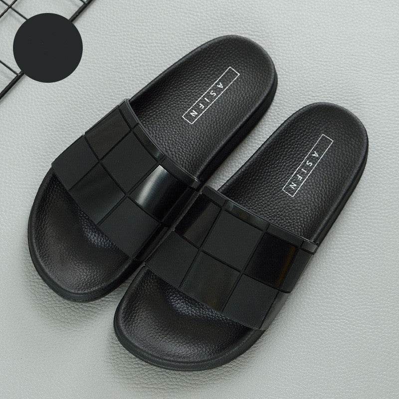 Fashion Home Indoor Bathroom Non-slip Wear-resistant Soft Bottom Couple Sandals And Slippers - Emprize360