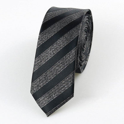 5cm Glossy Striped & Dot Men’s Tie - Emprize360