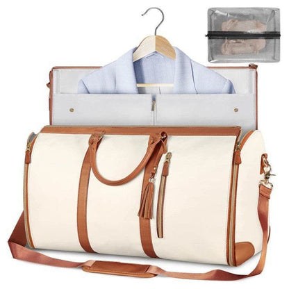 Versatile Large Capacity Waterproof Travel Duffle & Folding Suit Handbag for Women - Emprize360