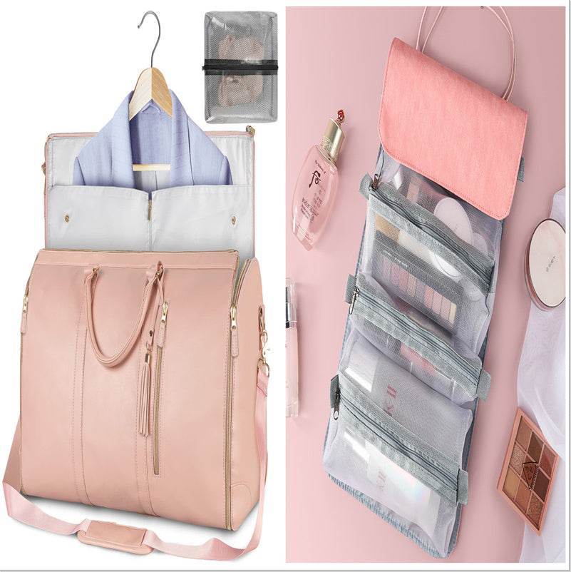 Versatile Large Capacity Waterproof Travel Duffle & Folding Suit Handbag for Women - Emprize360