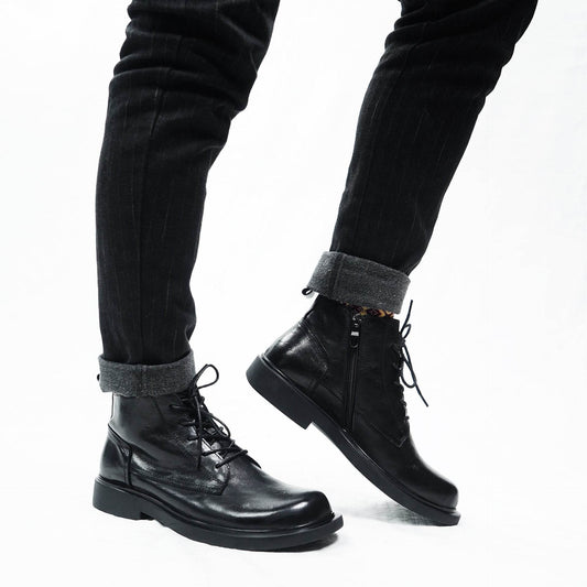 Genuine Leather Fashion Martin Boots For Men - Emprize360