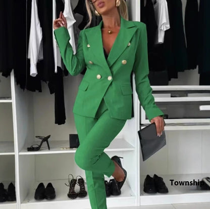 Pure Color All-matching Suit Independent Fashion Casual Pocket